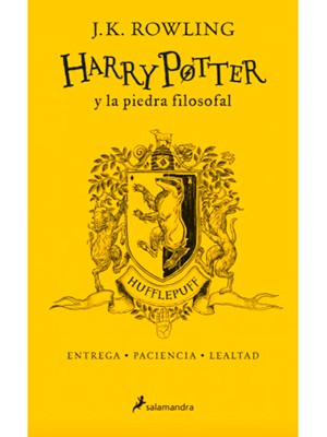 HARRY POTTER Y LA PIEDRA FILOSOFAL. HUFFLEPUFF (20 AÑOS)