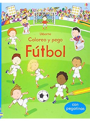 FÚTBOL, COLOREO Y PEGO