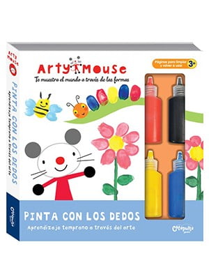 ARTY MOUSE: PINTA CON LOS DEDOS