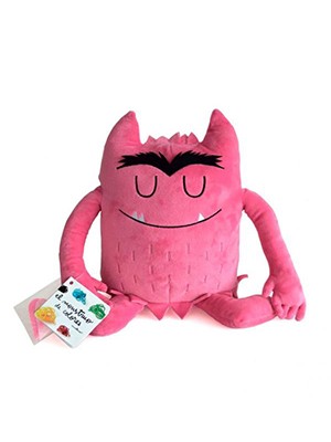 PELUCHE EL MONSTRUO DE COLORES, ROSADO-AMOR