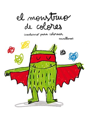 EL MONSTRUO DE COLORES, CUADERNO PARA COLOREAR