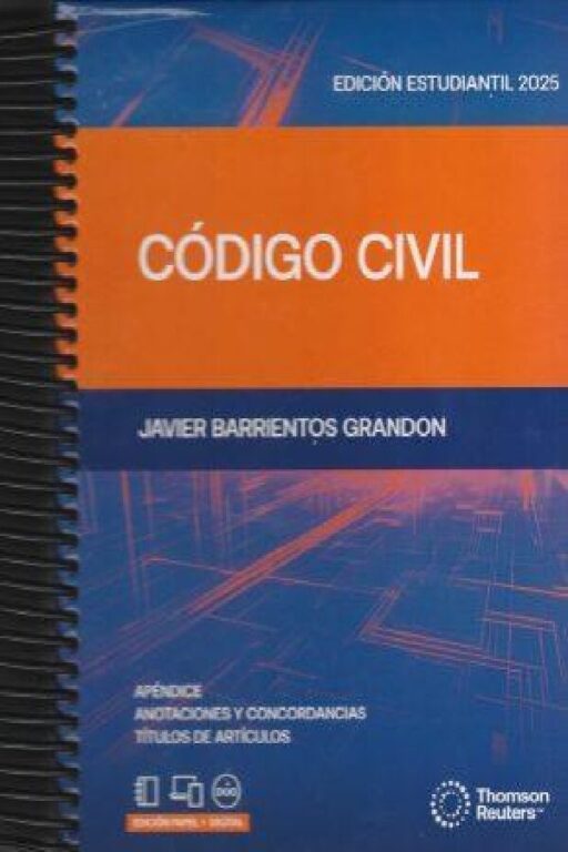 Código Civil 2025 Estudiantil, Anillado